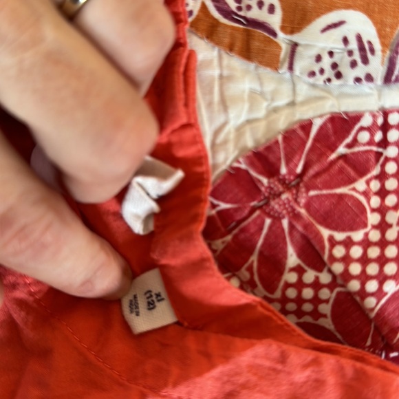 Beautiful Salmon Colored Short Sleeve Shirt by Gap Kids size XL - Picture 3 of 4